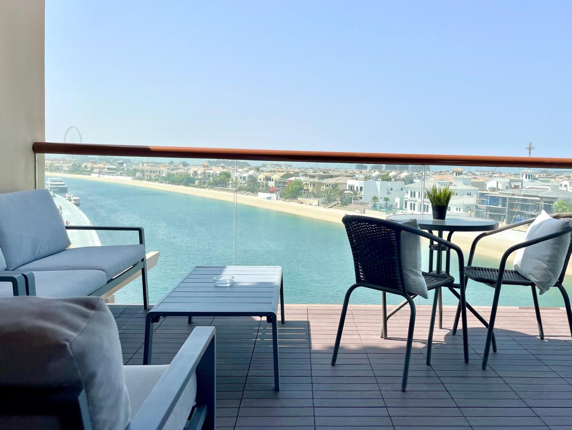 Palm Jumeirah Upgraded & Cozy Boutique Apartment Dubai Exteriör bild