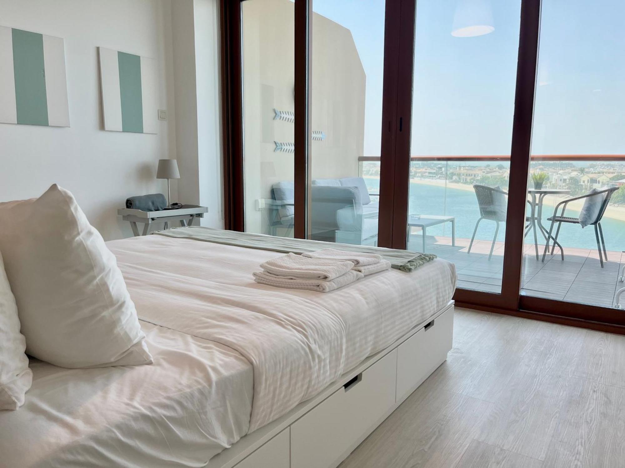 Palm Jumeirah Upgraded & Cozy Boutique Apartment Dubai Exteriör bild