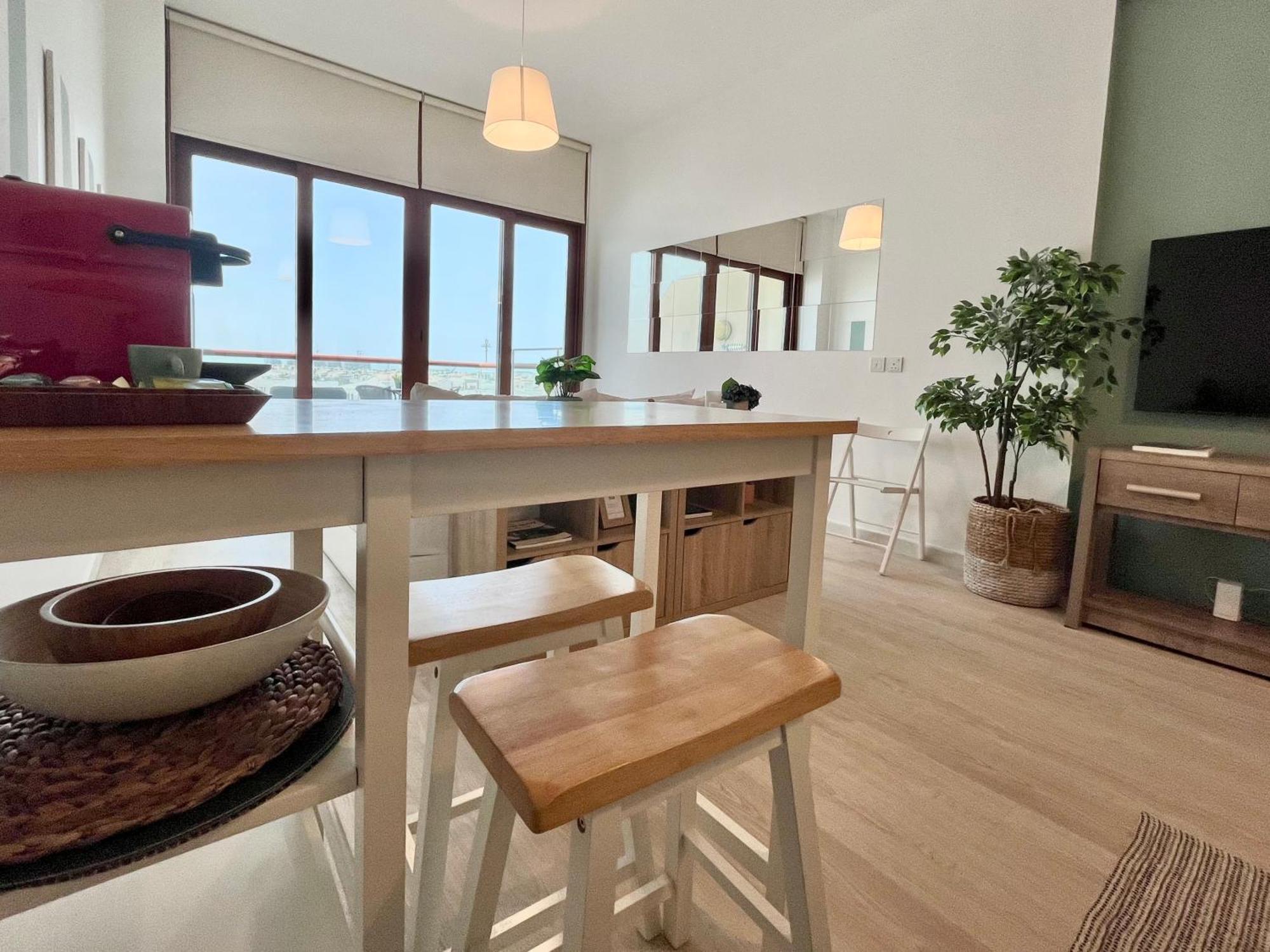 Palm Jumeirah Upgraded & Cozy Boutique Apartment Dubai Exteriör bild