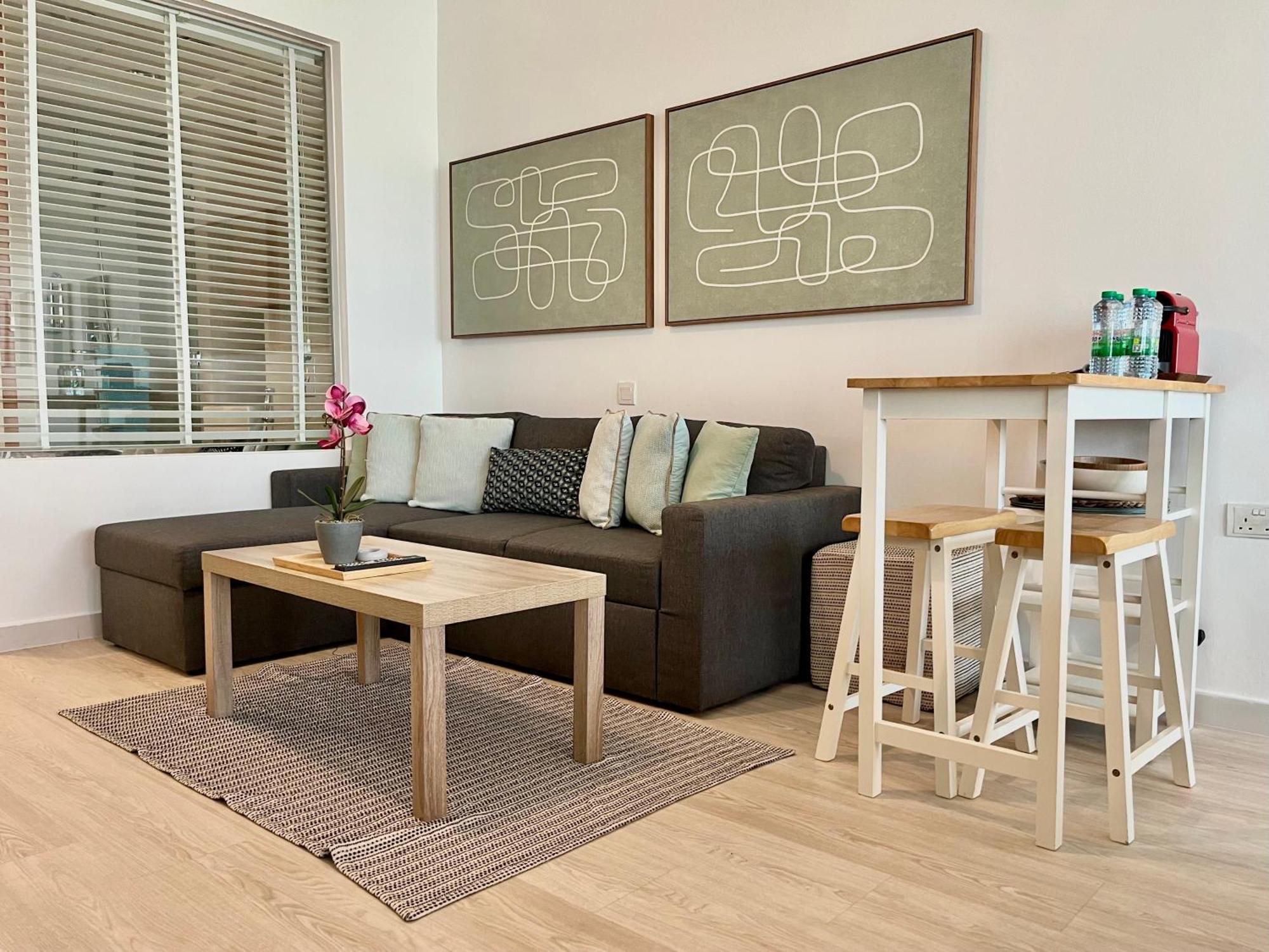 Palm Jumeirah Upgraded & Cozy Boutique Apartment Dubai Exteriör bild